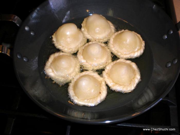 chandrakala frying